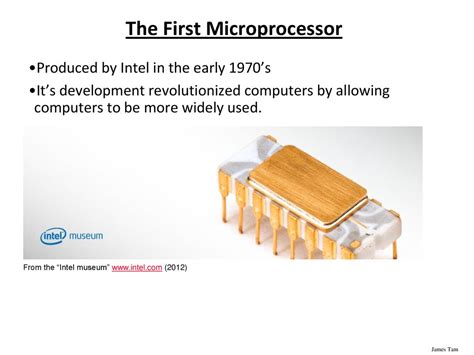who produced the first microprocessor for intel