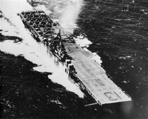 who sank two aircraft carriers