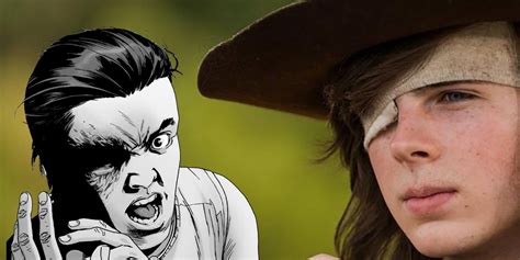 who shot carl in the eye