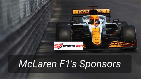 who sponsors mclaren f1