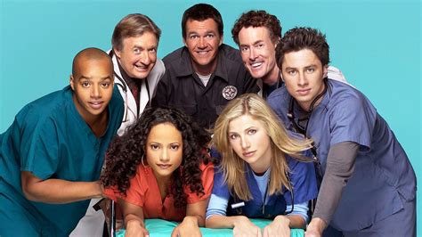 who starred in scrubs