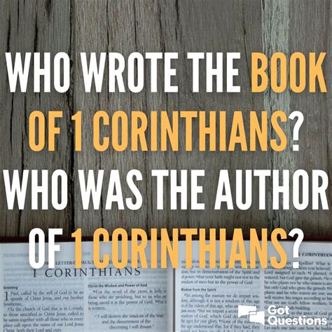 who was 1 corinthians written by