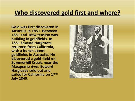 who was gold discovered by