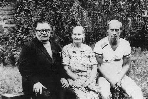 who was putin's mother
