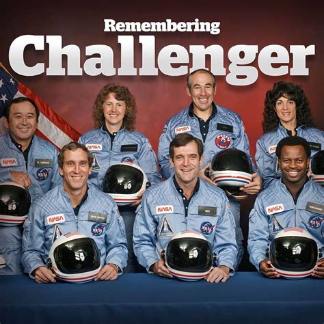 who were the seven people on the challenger