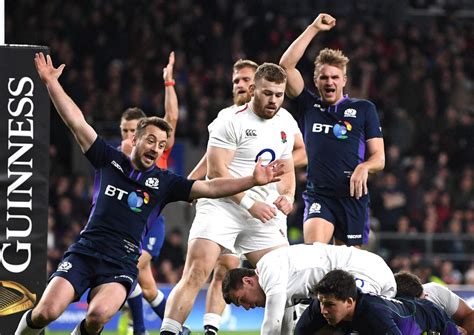 who won england scotland rugby today