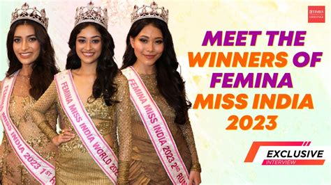 who won femina miss india 2023