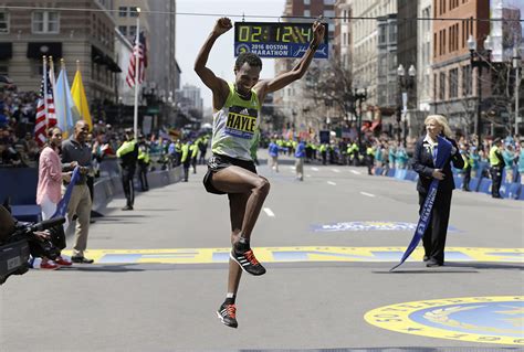 who won the boston marathon 2016