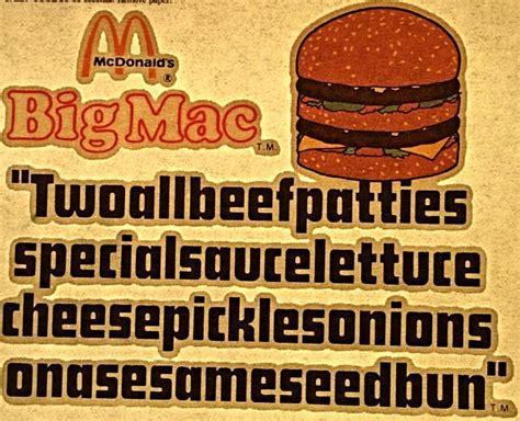 who wrote the big mac jingle