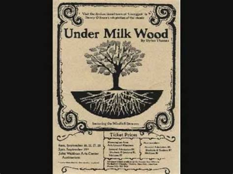 who wrote the poem under milk wood