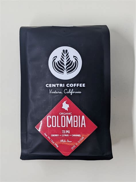 whole bean columbian coffee