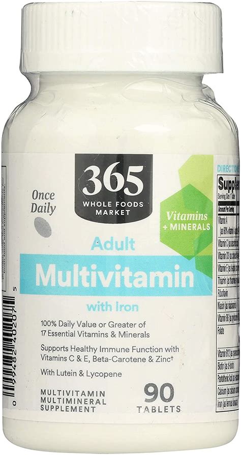 whole foods 365 age 50+ multivitamin