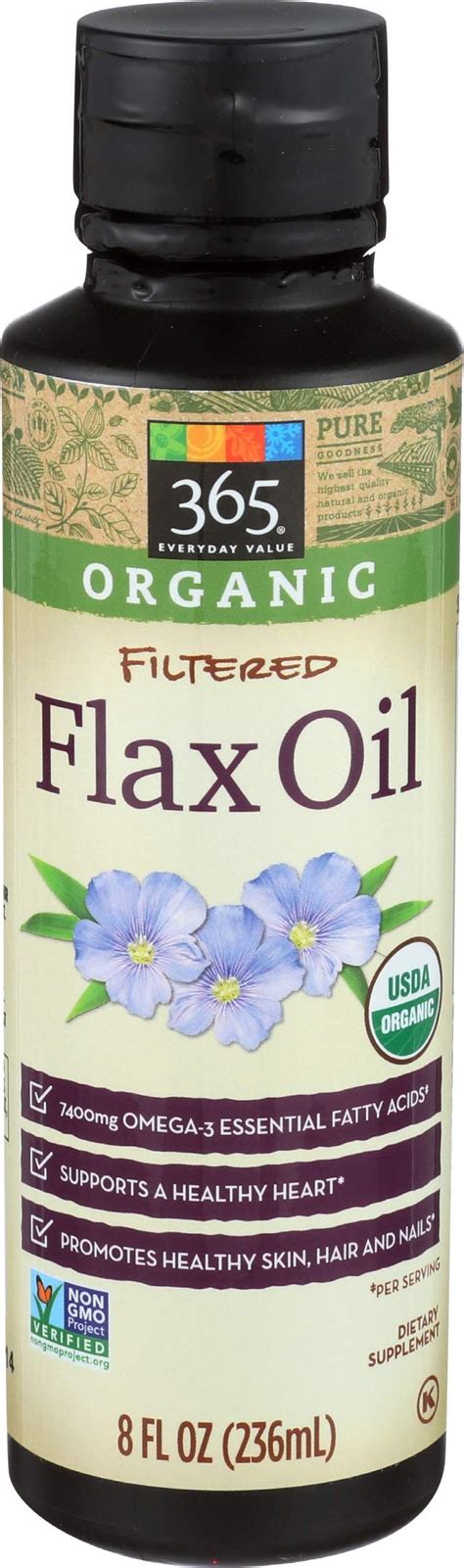 whole foods 365 flaxseed oil