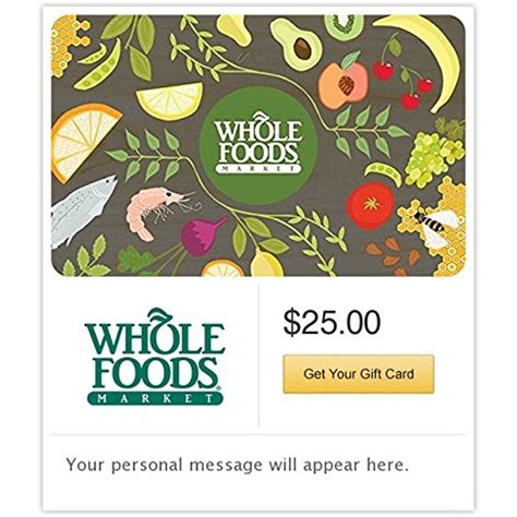 whole foods market 365 gift card