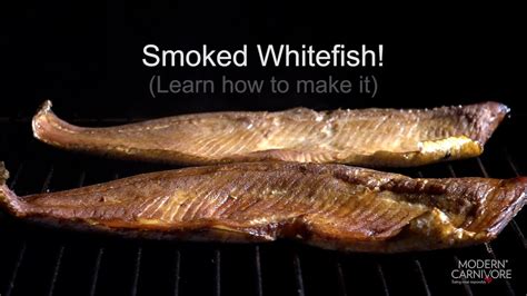 whole smoked whitefish recipe