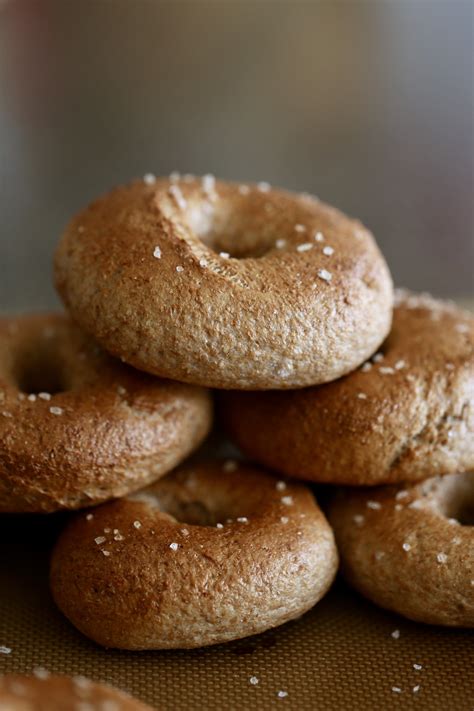 Whole Wheat Rye Bagels