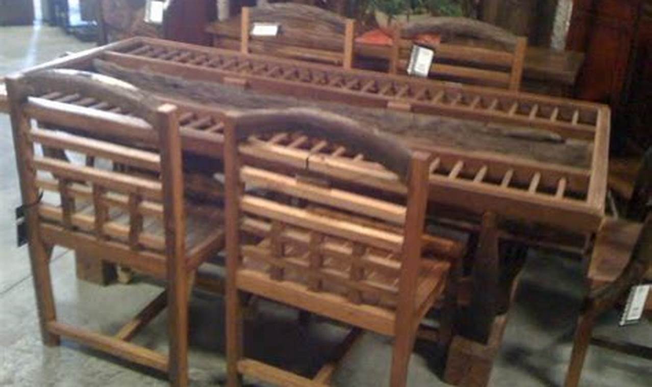 wholesale rustic teak furniture
