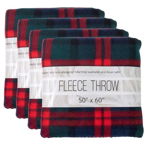 Wholesale Plaid Throw Blankets