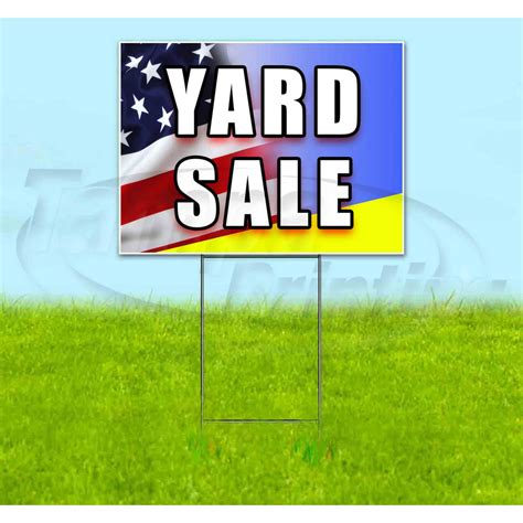 wholesale yard sign stakes