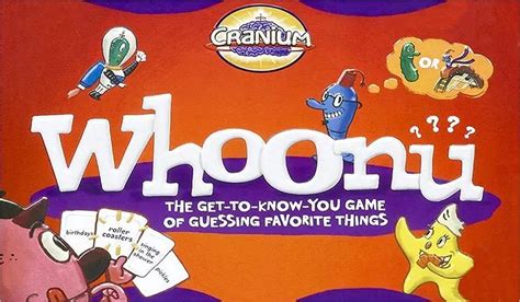 Cranium WHOONU Tin Edition Game COMPLETE EUC 2005 Best Toy Award