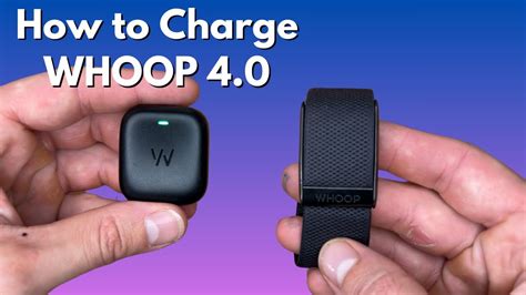 Whoop charging process