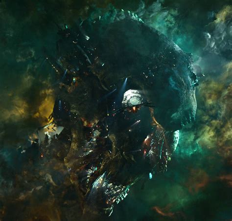 whose head is knowhere in guardians of the galaxy