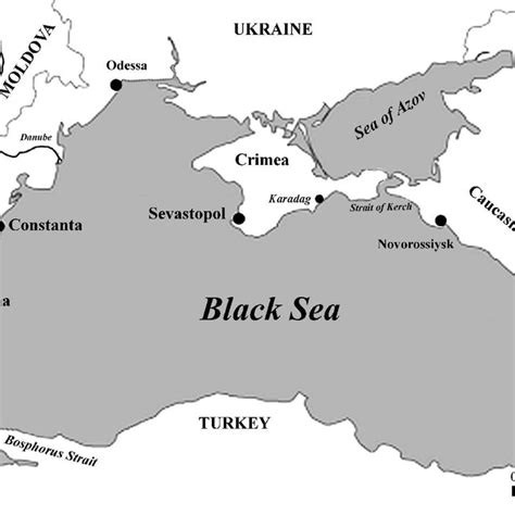 whose territory is the black sea