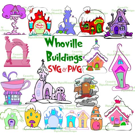 Whoville Printable Large Scale