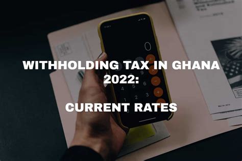 wht tax rates in ghana