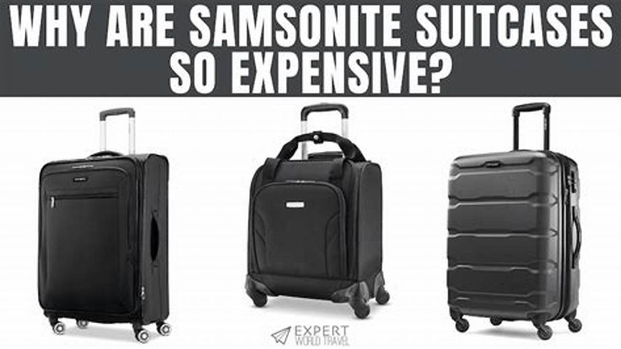 Unveiling the High Cost of Suitcases: A Traveler's Guide
