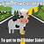 why did the cow cross the road