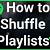 why does shuffle and replay dont work on playlsit