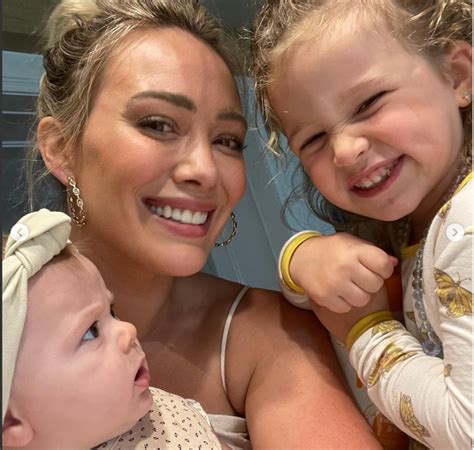 Hilary Duff Give Birth Daughter Banks Violet Bair