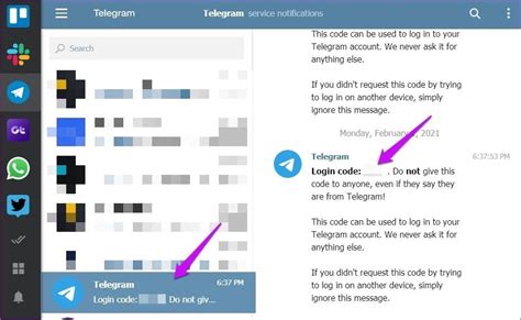 why am i not getting telegram code