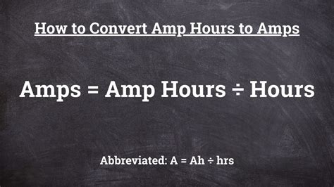 Why Are Amp Hours Important