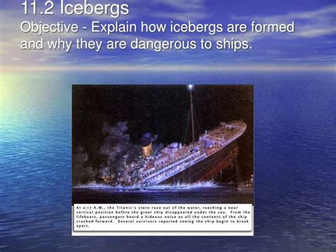 why are icebergs dangerous to ships