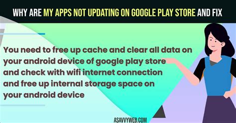  62 Most Why Are My Apps Not Updating On Android In 2023