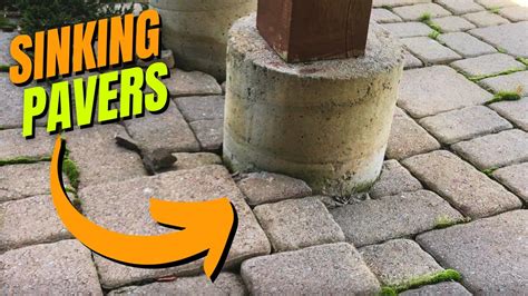 Why Are Pavers Sinking