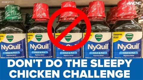why are people cooking chicken in nyquil