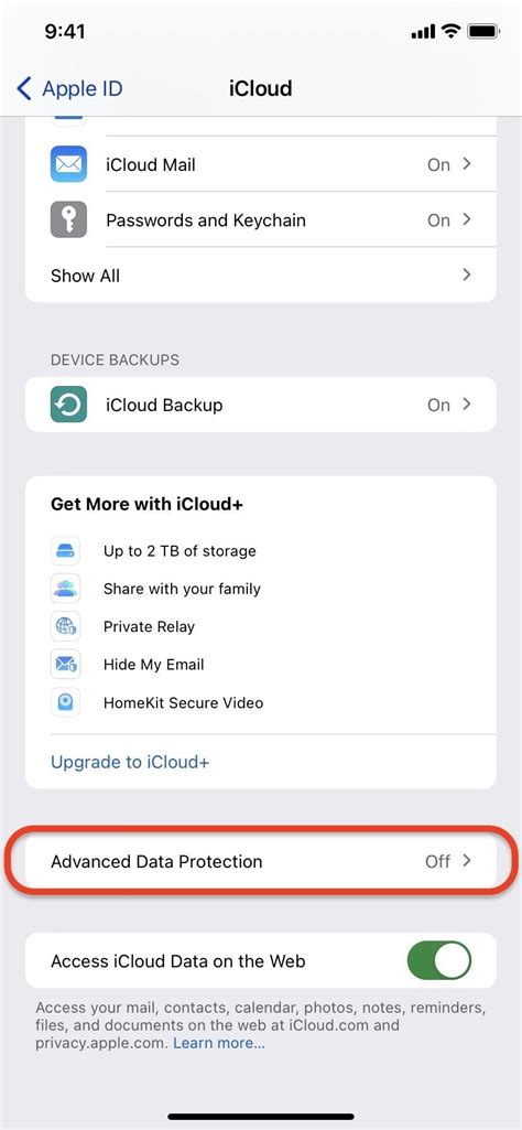 why can't i access my icloud in settings