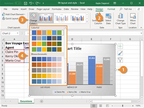 Why Can't I Change Chart Style In Excel