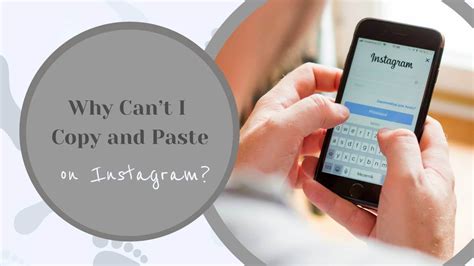 why can't i copy and paste text into instagram