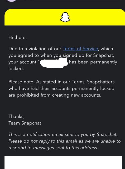 why can't i get back into my snapchat