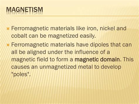 Why Can Iron Be Magnetized