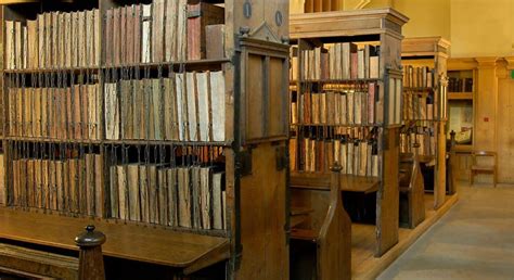 Why Chains In Old Libraries