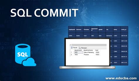 why commit is used in sql