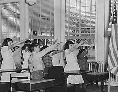 why did america stop using the bellamy salute