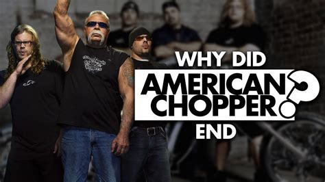 why did american chopper end
