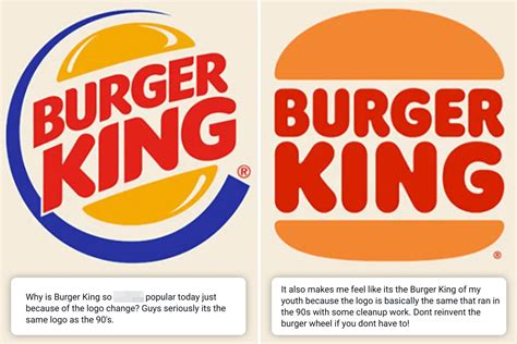 why did burger king change their logo