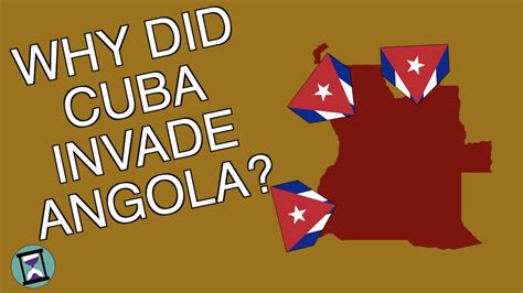 why did cuba help angola